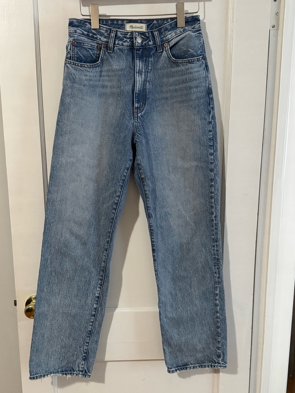 Madewell Curvy '90s Straight Leg Jeans